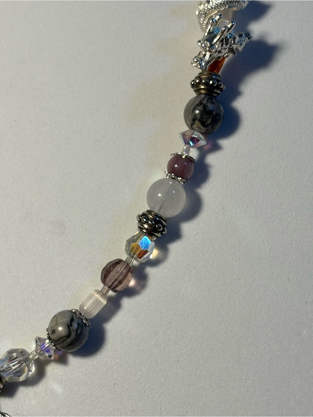 “Moonlight Ember”-Dragon Pendant Necklace - Picture 6 of 12